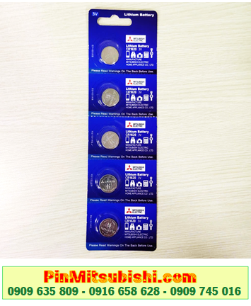 Vỉ 5viên Pin Mitsubishi CR1620E